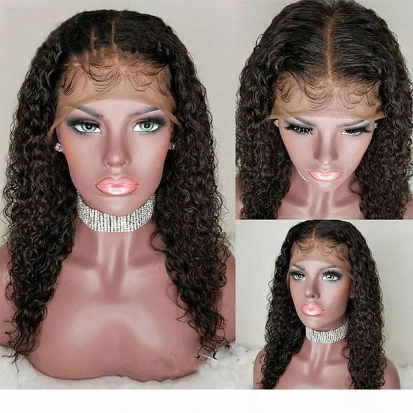 

malaysian curly wig 360 full lace wig preplucked lace front wigs black women 360 lace wig frontal long human hair with remy hair, Black;brown