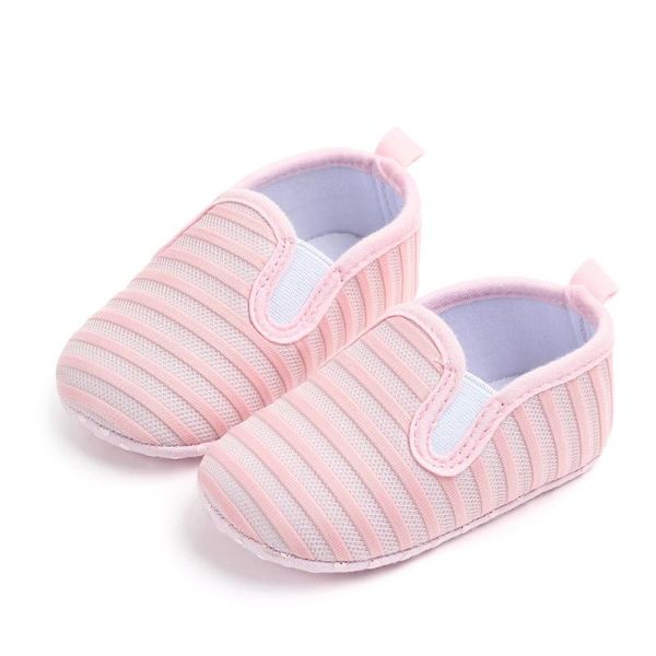 

first walkers soft baby shoes born girl boy soled non-slip toddler footwear causal style 0-12m cotton