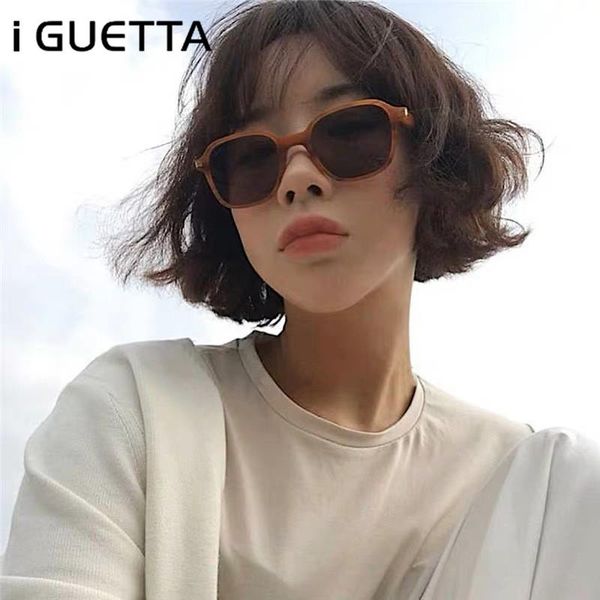 

sunglasses iguetta fashion women square korean version of minimalist design sunglass retro brand woman iyja610, White;black