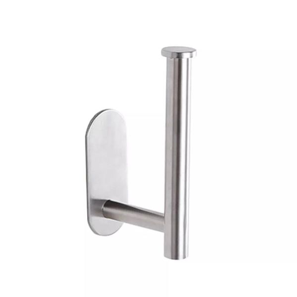 

toilet paper holders kitchen roll napkin self adhesive wall mount stainless steel bathroom tissue towel accessories rack
