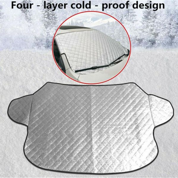 

cotton windshield cover winter protector 143*90cm accessories aluminum