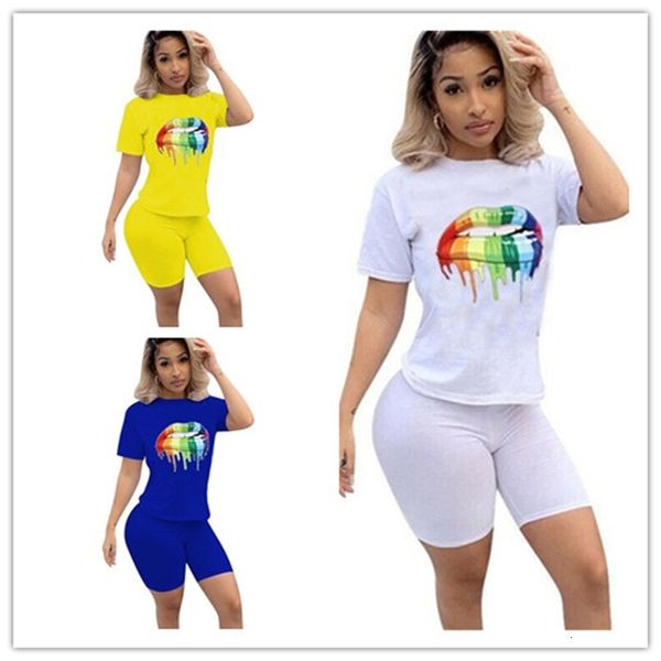 

2021 in , the printed women's is a comfortable summer sports suit jqoz, White