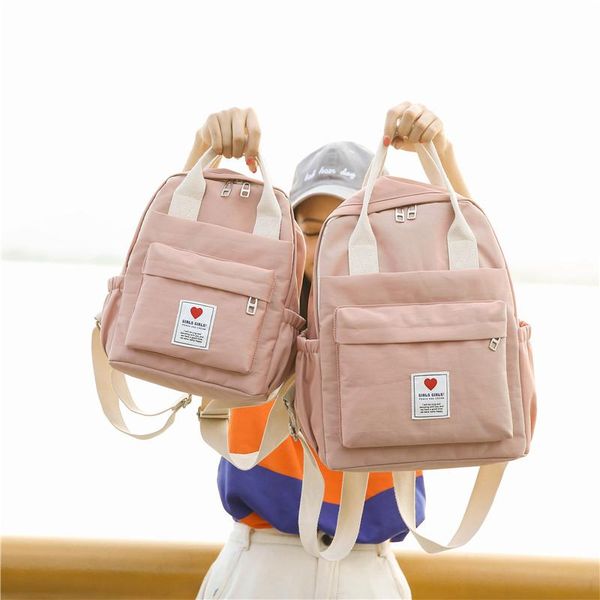 

backpack south korea lovely soft bag female harajuku women small fresh ulzzang purple mochila bagpack rugzak