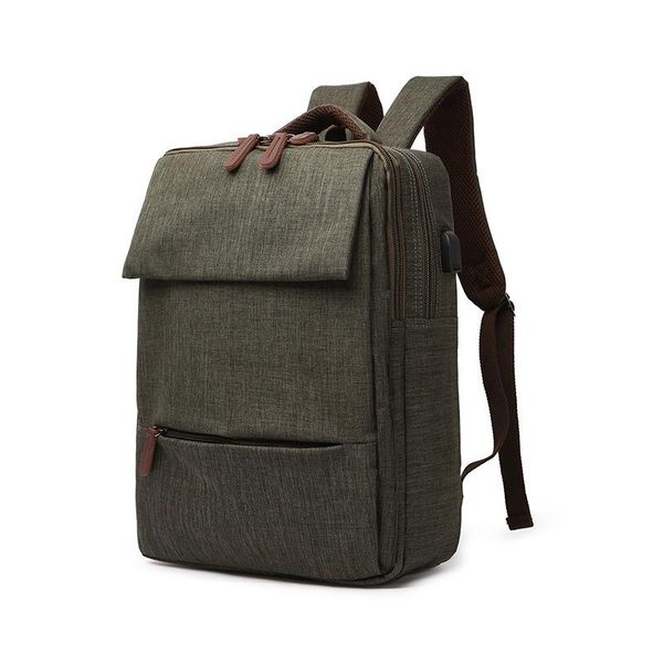 

backpack in stock fashion men's lapwith usb school