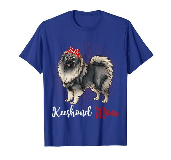 

keeshond mom shirt mothers day dog gift, White;black