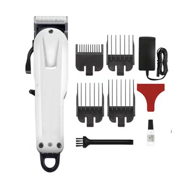 Benvenuto Dropship 8591 Magic Magic Metal Clipper Trimmer per uso domestico Professionale Tagliatrice a basso rumore con scatola al minuto