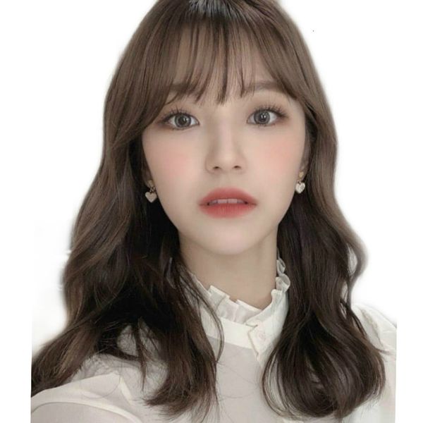 

fashionalbe curly latest synthetic lady wigs, Black;brown