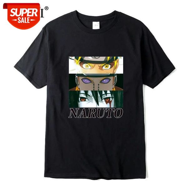 

xin yi men's t-shirt 100% cotton short sleeve naruto anime t shirts loose t-shirt cool tshirt male tee shirts #dx4u, White;black