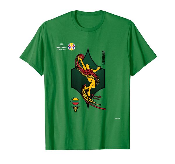 

fiba official your colours collection - lithuania t-shirt, White;black