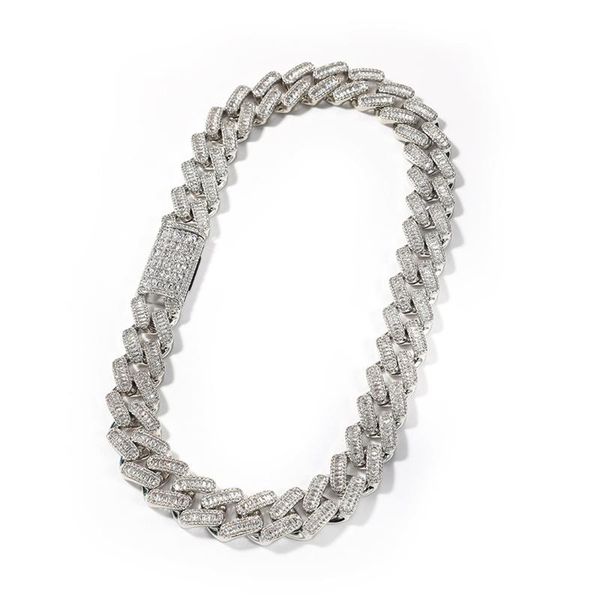 

chains designer fashion bling hip hop cuban chain necklace, Silver