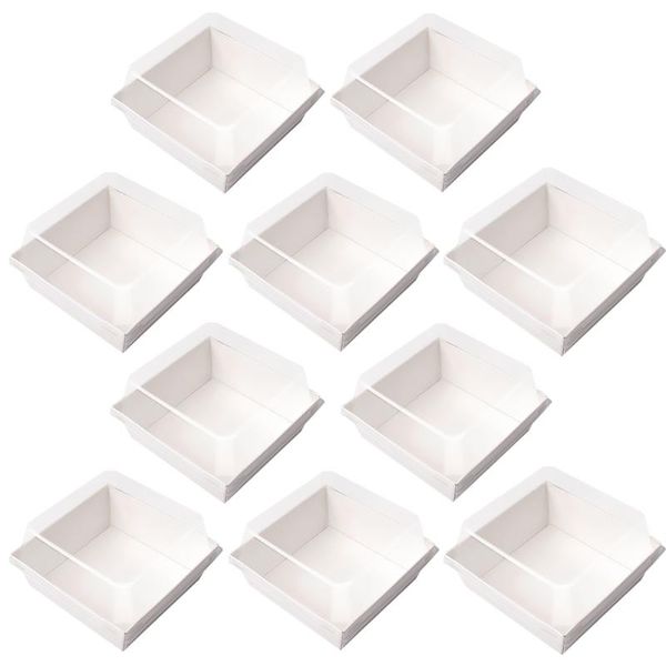

gift wrap 1 set cake boxes bread packing box thicken square for desserts