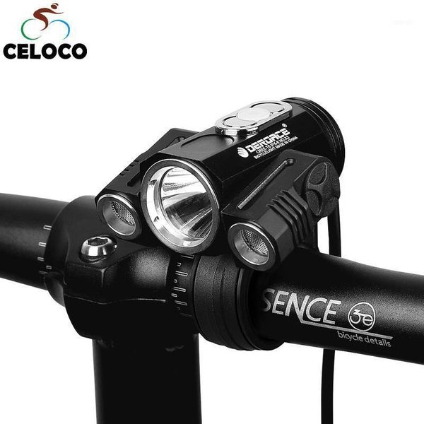 

bike light xm-l t6 led headlight for bicycle,rechargeable cycling light rainproof bicycle front lamp,bike accessories1