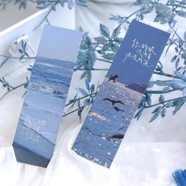 

bookmark bula 30sheets/set poet of light series bookmarks for books/share/book markers/tab books/stationery