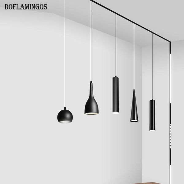 

magnetic attraction led track light hoisting lamps for shop rail aluminum spot lighting for clothing ceiling lamp spotlights