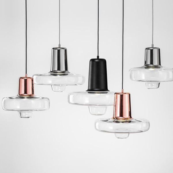 

pendant lamps nordic modern minimalist living room lighting store bedroom restaurant creative light luxury personality glass chandelier