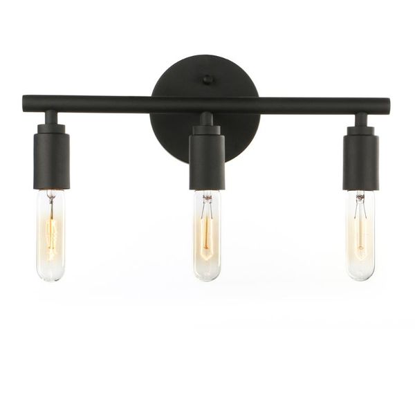 

wall lamp permo 3 light sconce matte black simplicity bathroom vanity bedroom