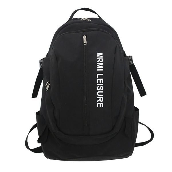 

backpack student schoolbag nylon waterproof multi-pocket men and women 2021 korean fashion youth outdoor sports travel