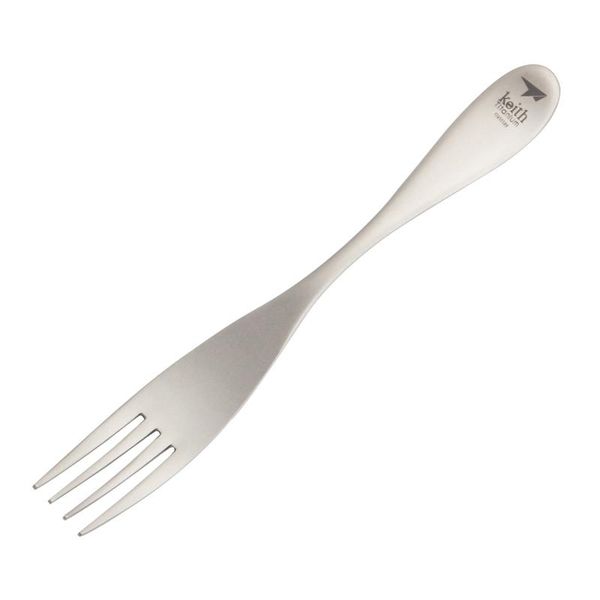 

flatware sets keith four-tine fork fruit kitchen tableware bacteriostatic titanium dinnerware snack cake dessert forks home