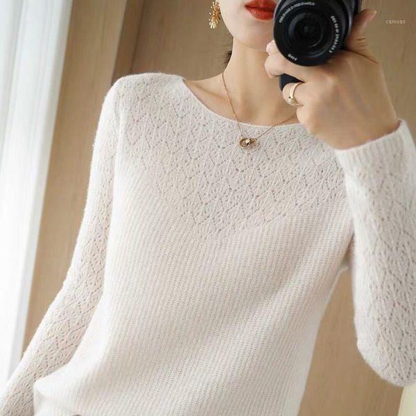 

women 2021 autumn winter fashion o-neck cashmere female short pullover sweater ladies loose knitted q470 women's sweaters, White;black