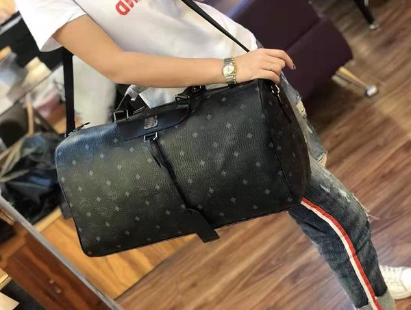 Koreanische klassische Reisetasche, bedruckte Modegepäcktaschen mit großem Fassungsvermögen