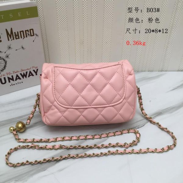 

evening bags high-quality female bag rhombic chain casual messenger shoulder