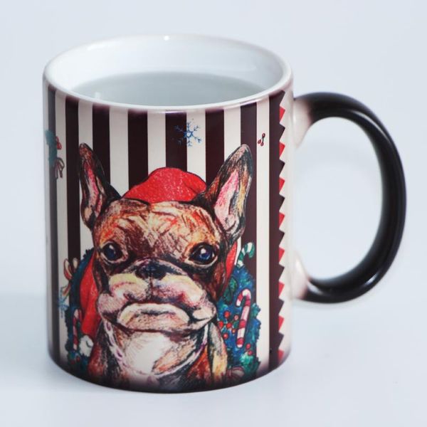 

mugs dog mug color changing magic cup tea coffee as christmas gift for friends