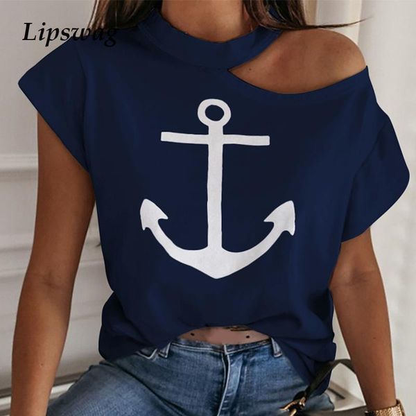

women's blouses & shirts off shoulder halter women shirt blouse elegant print casual female summer short sleeve basic blusa, White