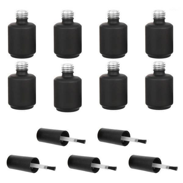

storage bottles & jars 1set simple empty nail polish bottle sub-packing black