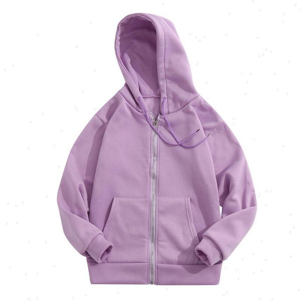 

solid woman hoodies long sleeve hoody loose sweatshirt hooded zip up hoodie hip hop oversize streetwear sudadera mujer 40oct8, Black