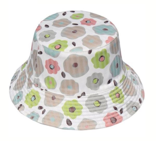 

2021 children bucket hats kids sun hat 30 styles floral baby sunhat toddler fishing caps boys girls summer fisherman cartoon fast ship, Yellow