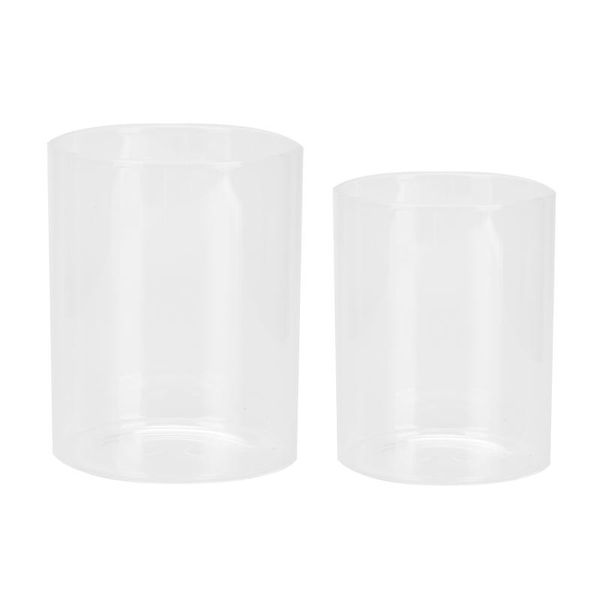 

candles 2pcs portable fragrance cups candle ornaments transparent