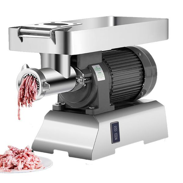 

meat grinders electric mincer grinder multifunctional slicer stainless steel cutter machine 2200w, home kitchen & commercial use