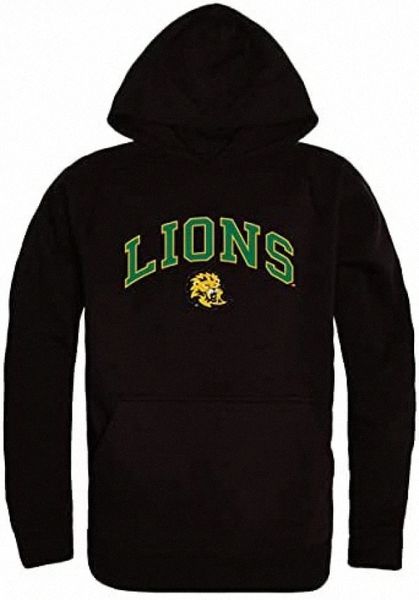 

southeastern louisiana lions ncaa campus pullover hoodie s54r#, Black