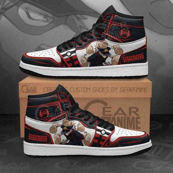 

mha seiji shishikura sneakers custom my hero academia anime sho, Black