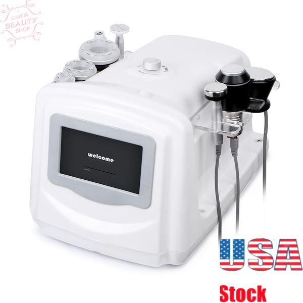 

7 in 1 cavitation ultrasound vacuum rf slimming arm shaper radio frequency cold hammer machine spa