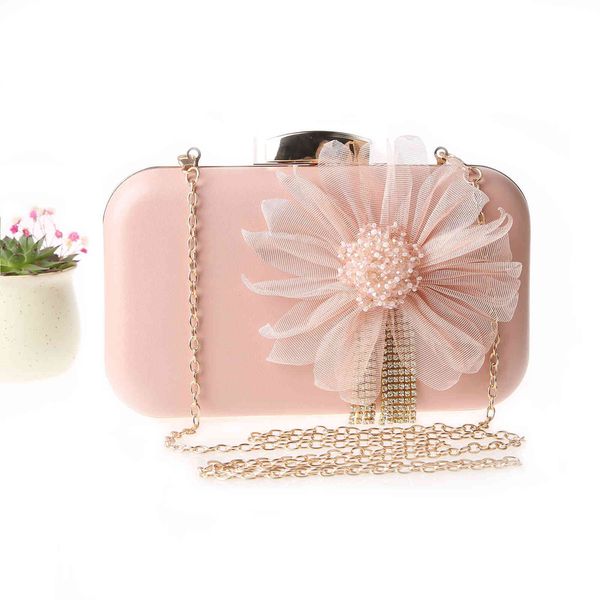 

dinner bags square lady handbag products small square bag korean flower fashion lady dinner daily collocation hand can slant across2021