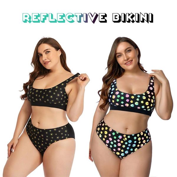

women bikini swimsuit swimwear 2021 bathing clothes girl suit korea for surf new split fat little floral polyester sierra surfer