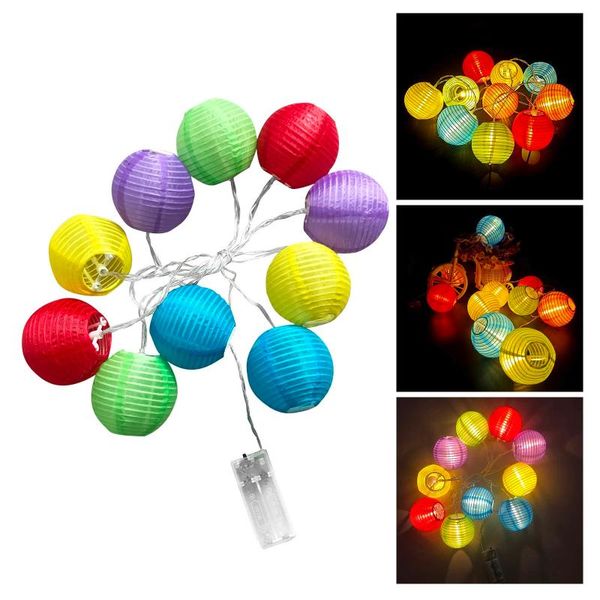 

strings lantern string lights 2m 10 led ball light decoration for outdoor garden christmas party wedding