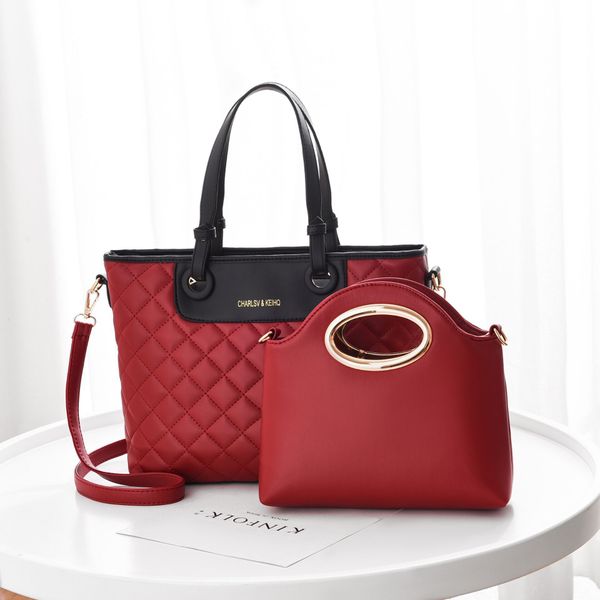 

2021 winter new rhomboid mother bag fashion handbag large capacity one shoulder messenger bag c0301