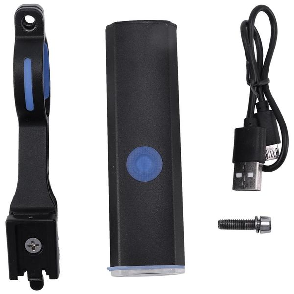 

bike lights usb line front+rear light adjustable bicycle rechargeable battery zoomable front headlight lamp
