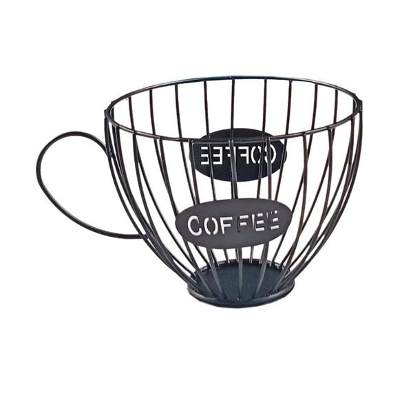 

storage baskets hollowed coffee basket cup shaped for home