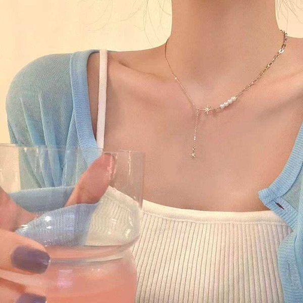 

spring 2021 xianqi pearl necklace for women, Silver