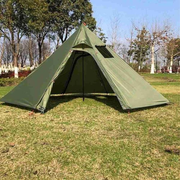 

tents and shelters outdoor octagonal tent ultralight patented wild camping chimney firewood pyramid