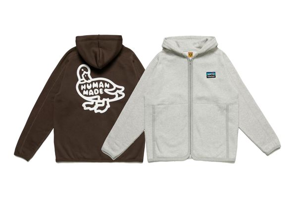 

human made isetan style up fleece, Black