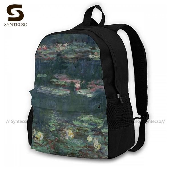 

backpack floral backpacks breathable nice polyester jogging youth bags