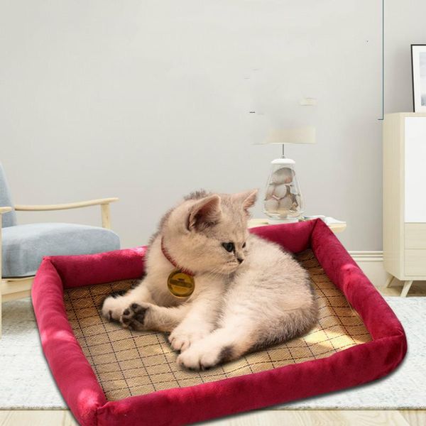 

kennels & pens dog beds for large dogs kennel summer breathable 100cm cooling mat puppy waterproof and easy to clean yorkshire terrier