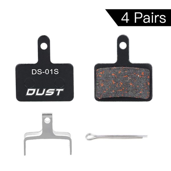 

bike brakes 4 pairs bicycle disc brake pads set semi mental pad wearable mountain accessories