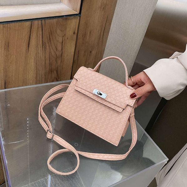 

hbp 2021 new lock fashion shoulder portable messenger kelly autumn women's bag