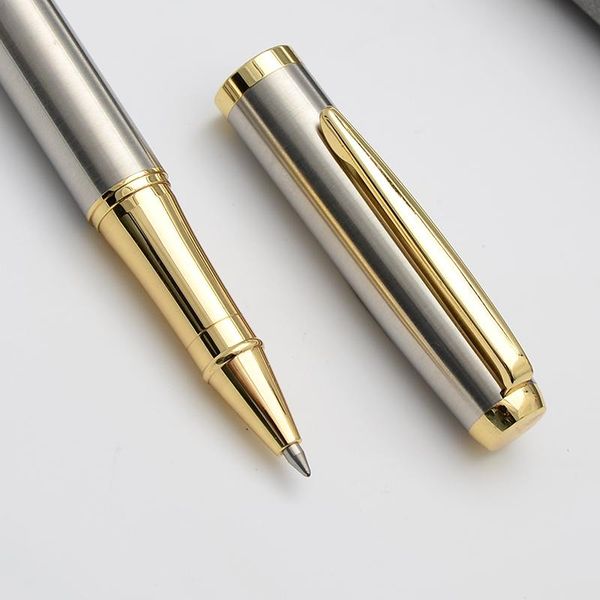

luxury heavy feel metal ballpoint pens school business office signature roller pen writing ballpen student stationery supplies