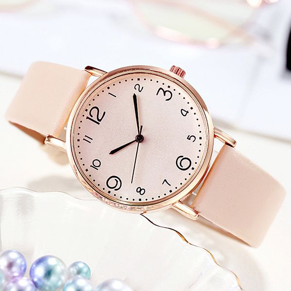 

ladies watch quartz watches 36mm simple fashion womens casual wild wristwatch generous temperament wristwatches montre de luxe gift, Silver